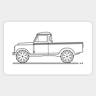 truck series iii 109 b Magnet